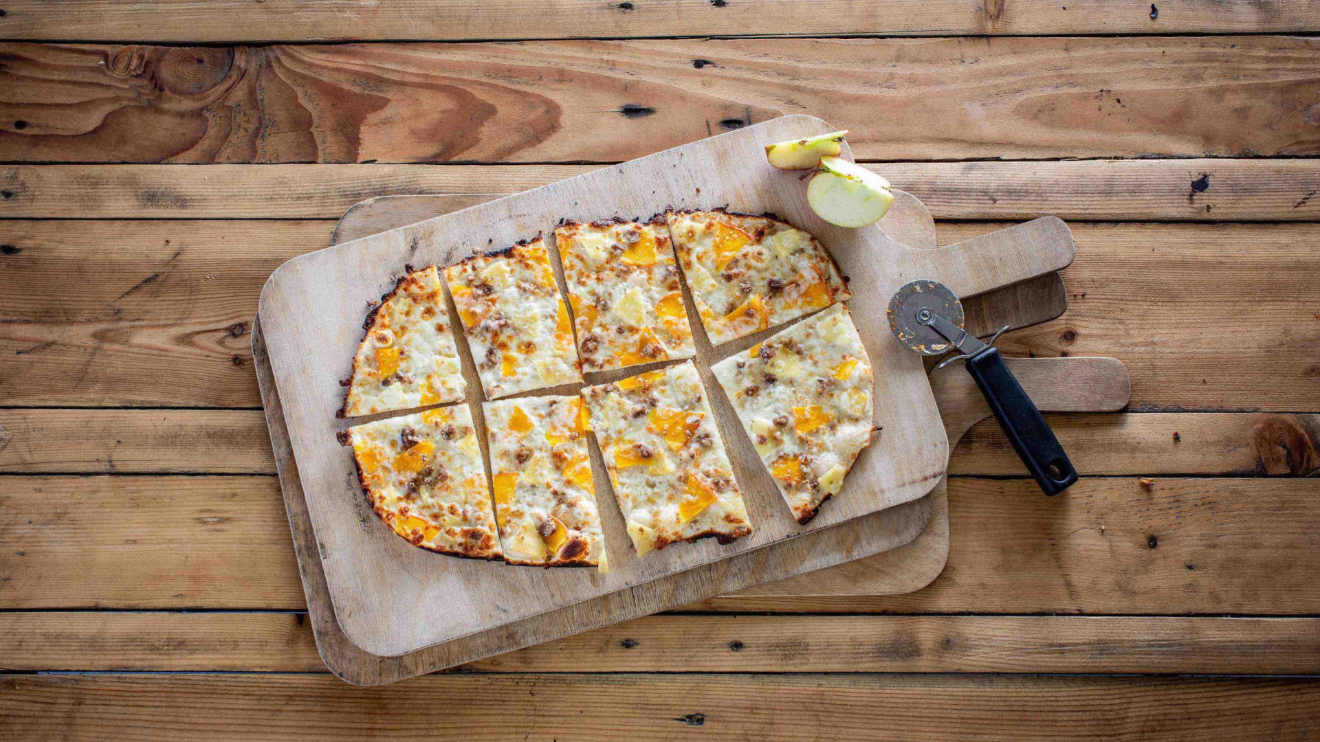 Flammkuchen Apfel Kürbis Schwarzwälder Flammkuchen Manufaktur