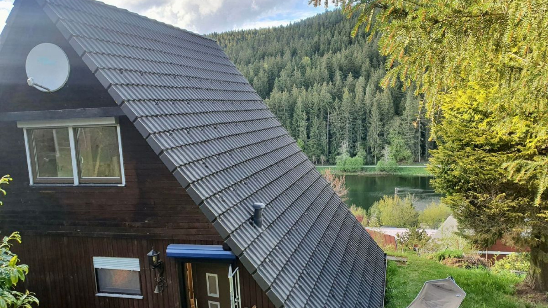 Ferienhaus Adler mit Seeblick Aframe